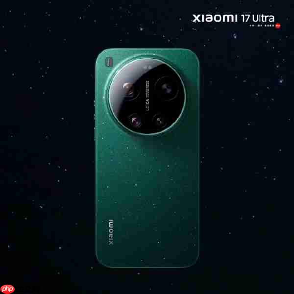 小米最惊艳、最薄的Ultra！小米17 Ultra星空绿外观细节公布：超大R角2D直屏  第4张