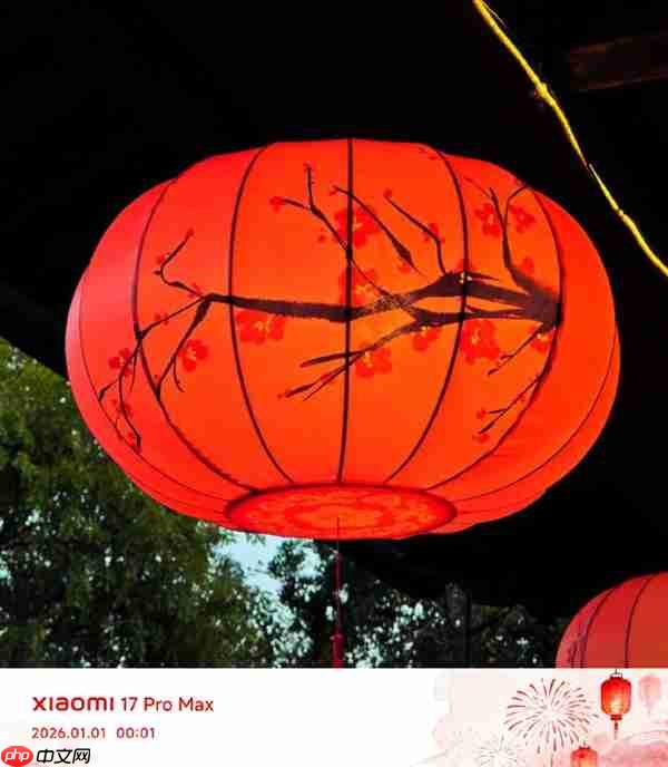 小米澎湃OS 3三款元旦限定水印来了！水墨画风格 清新淡雅  第4张