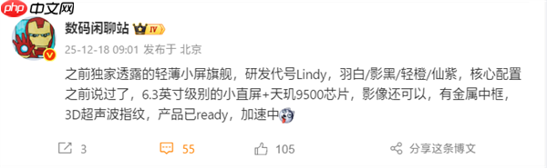 荣耀Magic8 Mini要来了！6.3英寸小直屏+天玑9500  第1张