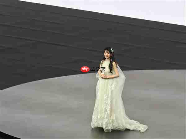 田曦薇惊喜亮相vivo S50发布会：一袭白裙美翻了  第2张