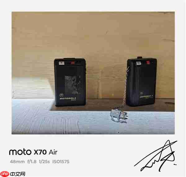 联想moto X70 Air上手：超薄机身+AI 轻薄手机标杆  第19张