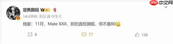 不是Mate 80！华为Mate神秘直板旗舰来袭