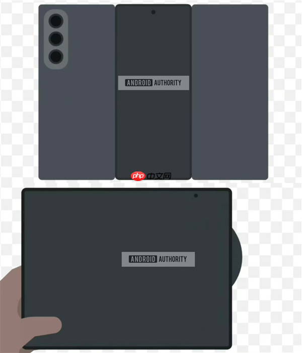 华为Mate XT系列唯一对手！三星首款三折叠月底首秀  第1张