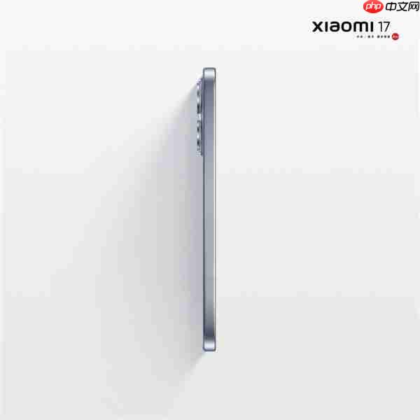 雷军晒小米17标准版全方位外观：6.3英寸纯直屏、1.18mm超窄边框  第4张