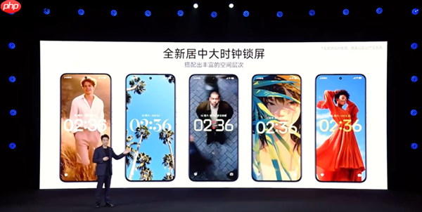 小米澎湃OS 3视觉UI全方位重制：图标高清化、个性化锁屏进化  第2张