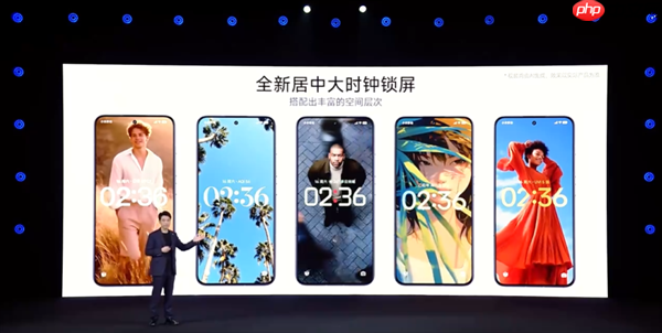 小米澎湃OS 3视觉UI全方位重制：图标高清化、个性化锁屏进化  第10张