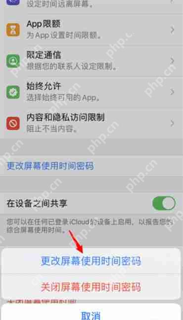 苹果屏幕使用时间密码忘了怎么办  第4张