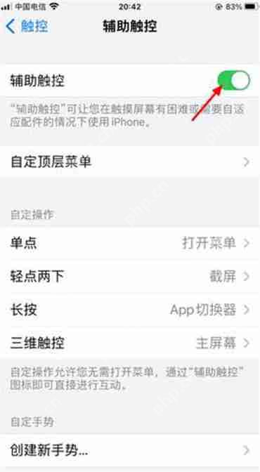 苹果屏幕上的小圆点怎么设置  第5张