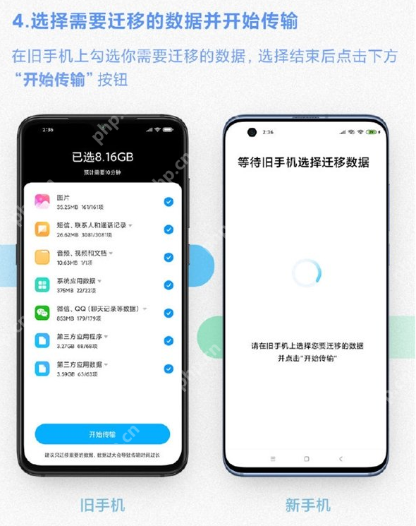 关于小米换机功能的使用介绍，请看官方说明  第4张