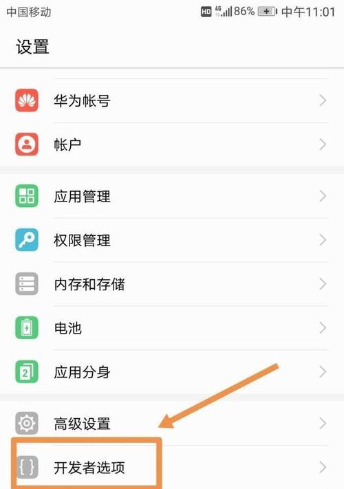 开发者选项（探究开启或关闭开发者选项对手机性能的影响）  第1张