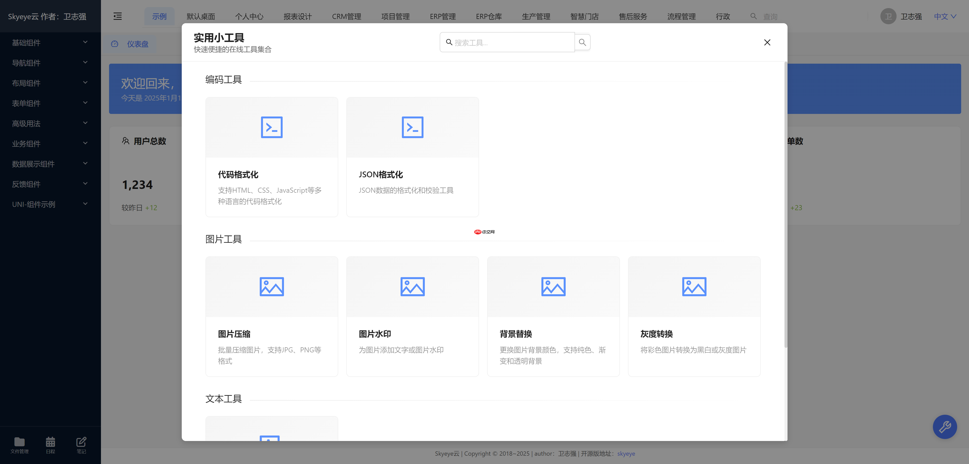 Skyeye 云零代码智能制造系统 - 工单 模块 Saas v3.18.5 发布  第12张