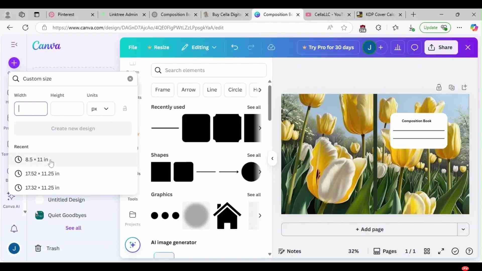 Canva教程：利用Canva设计个性化KDP图书封面  第3张