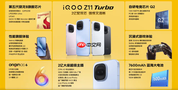 iQOO Z11 Turbo发布 配骁龙8 Gen 5和超大电池 2399起  第4张