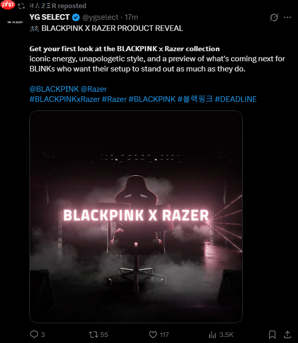 联动韩国人气女团 雷蛇发布BLACKPINK限量联名外设：粉色鼠标、键盘 女生很难不心动  第1张