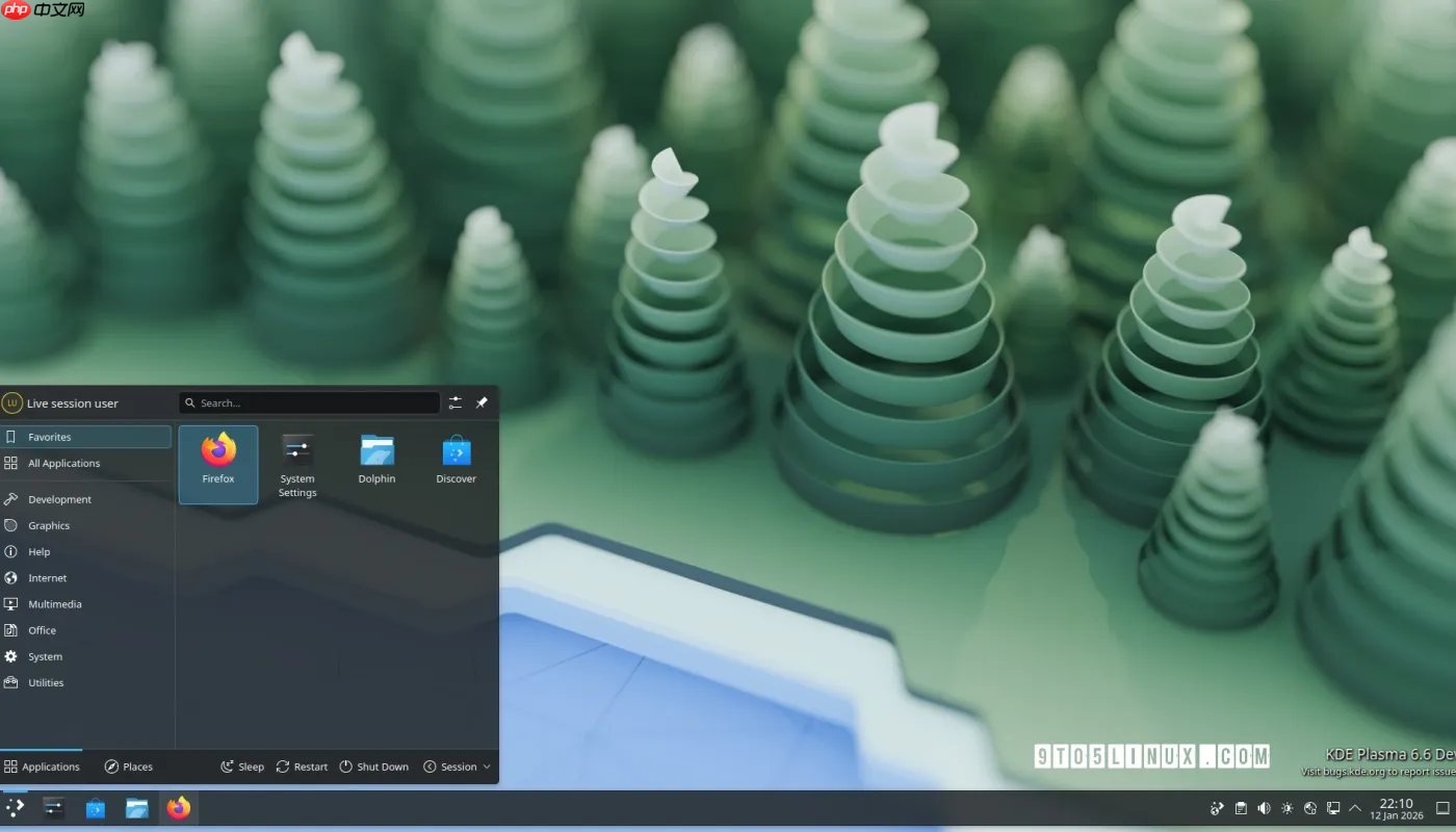 KDE Plasma 6.6 桌面环境 Beta 发布：引入全新登录管理器与多项深度优化  第1张