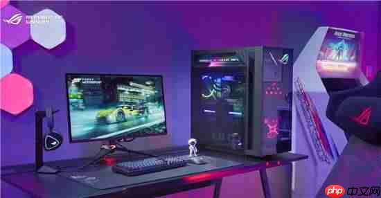 首款全息投影旗舰专业电竞台式机 ROG枪神10X亮相CES 2026  第3张