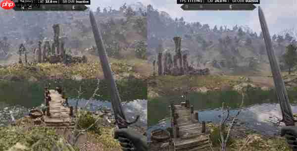 NVIDIA DLSS 4.5让老外惊呼魔法！240p马赛克画质秒变高清可玩  第1张