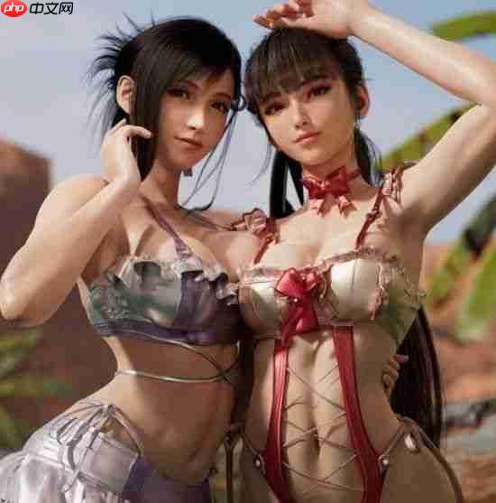 蒂法和伊芙3D美图欣赏 两人相偎吸引众人眼球  第6张