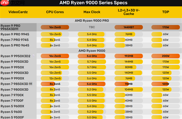 神秘的锐龙9 PRO 9965X3D首曝！这名字看不懂  第2张