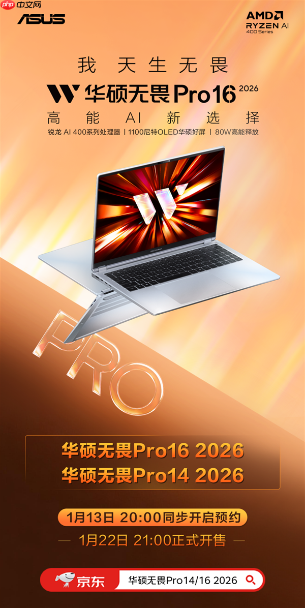 不止于强，更在于智！华硕2026锐龙AIPC轻薄本全线升级开启预约  第14张