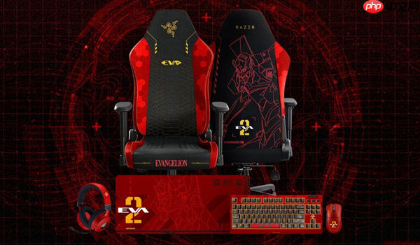 雷蛇EVA二号机联名系列299元起：明日香专属配色  第1张