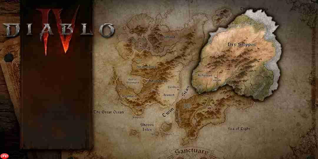 《暗黑破坏神4》新DLC"憎恨之王"完整地图疑似曝光  第4张