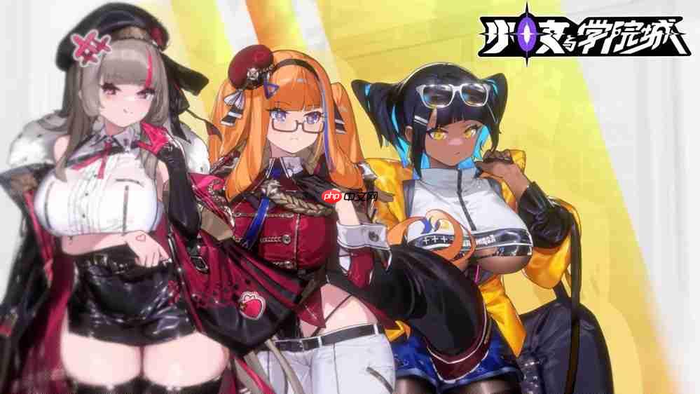 玩法创新有深度，动态立绘得人心，二次元类银河城游戏《少女与学院城》正式发售  第3张