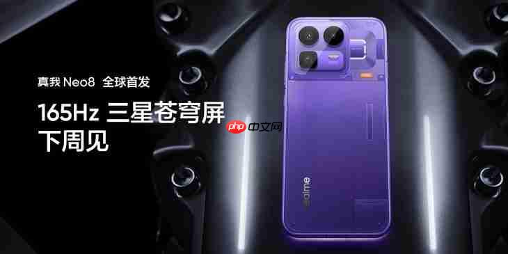 真我Neo8全球首发165Hz三星苍穹屏，以M14旗舰基材定义电竞屏幕新标杆  第13张
