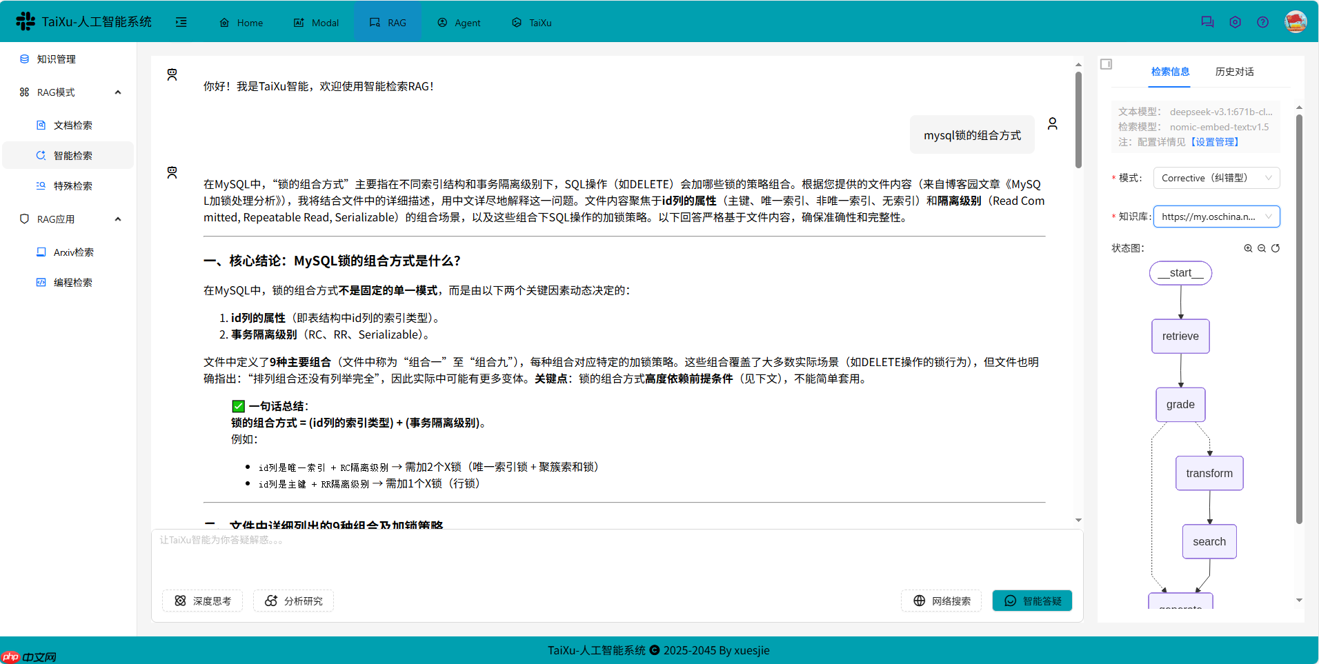 TaiXu-Admin V0.0.10 发布，LLM+RAG+Agent 应用技术系统  第10张