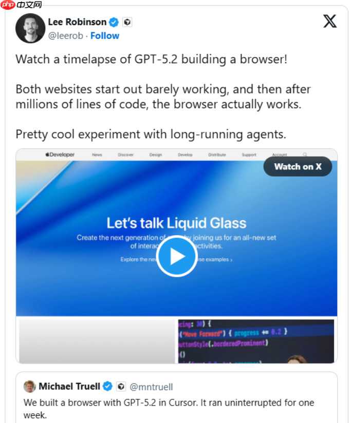 GPT-5.2 长程自动化编程任务中表现优于 Claude Opus 4.5