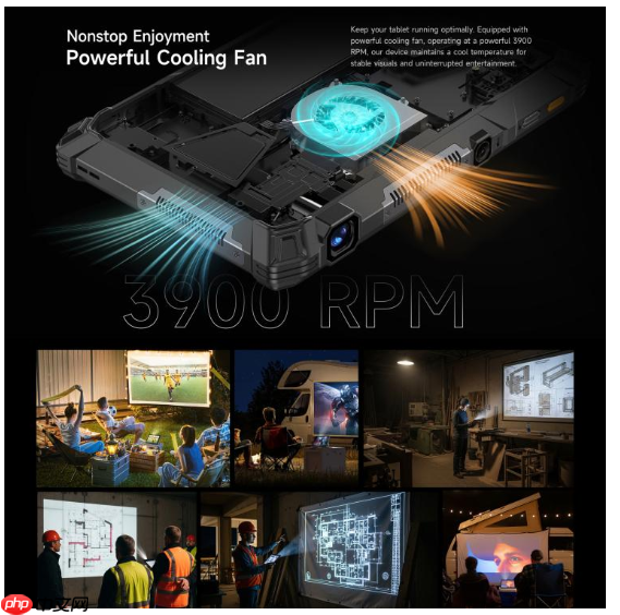 打破平板常规！Ulefone Armor Pad 5 Ultra 5G 正式在港开售：120W 快充配两万电池，极限环境随时投影  第3张