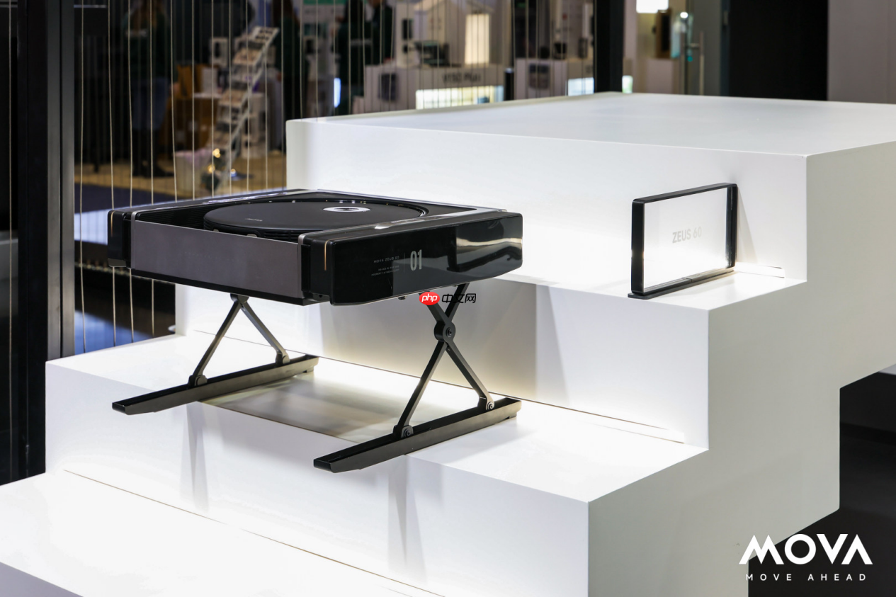 在CES现场，我看见一台MOVA扫地机飞上了“二楼”  第4张