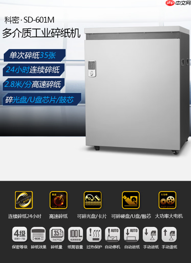 科密CM销毁设备，筑牢保密防线！  第24张