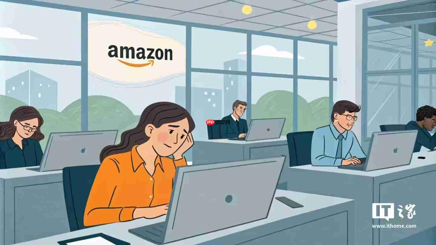 为推进“重返办公室”政策，亚马逊向高管提供员工状态监控工具  第1张