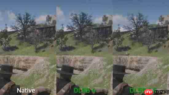 《大镖客2》DLSS 4.5演示：画质竟反超原生分辨率！  第2张