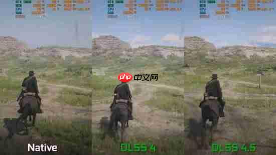 《大镖客2》DLSS 4.5演示：画质竟反超原生分辨率！  第4张