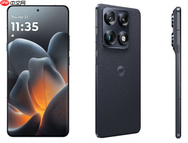 摩托罗拉Signature旗舰发布：配骁龙8G5 通过军规认证  第1张