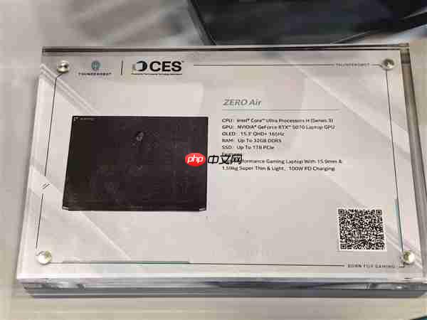 雷神ZERO Air轻薄游戏本实机首秀：仅1.58kg 160W双满血性能释放  第9张