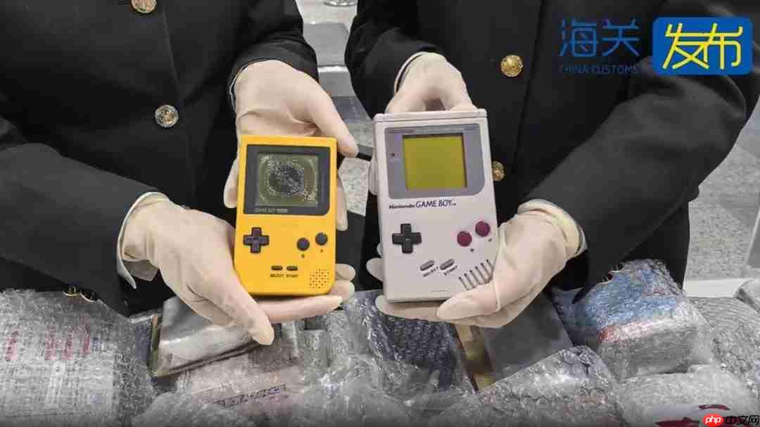 别等你的快递了 125台二手走私Game Boy被海关查扣  第4张