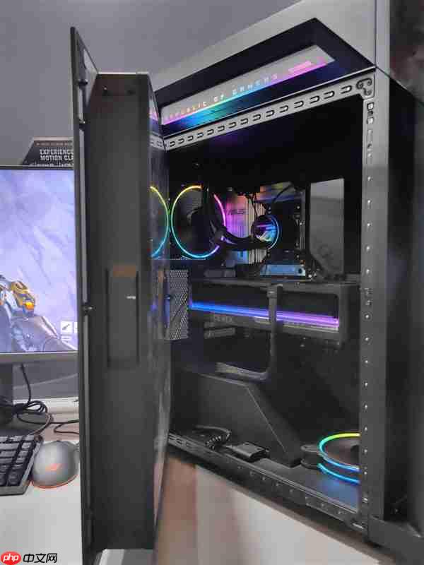 华硕梦幻电竞旗舰！ROG枪神10X台式机惊艳首秀：首创全息投影颜值无敌  第8张