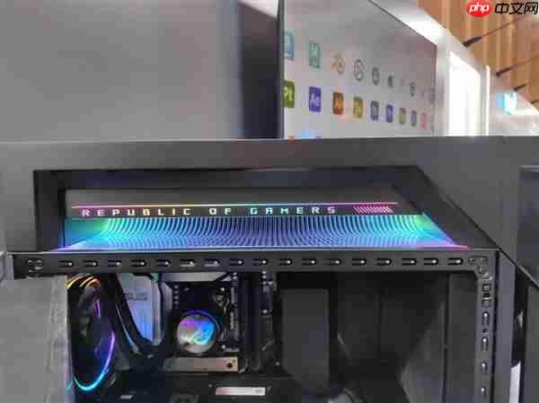 华硕梦幻电竞旗舰！ROG枪神10X台式机惊艳首秀：首创全息投影颜值无敌  第10张