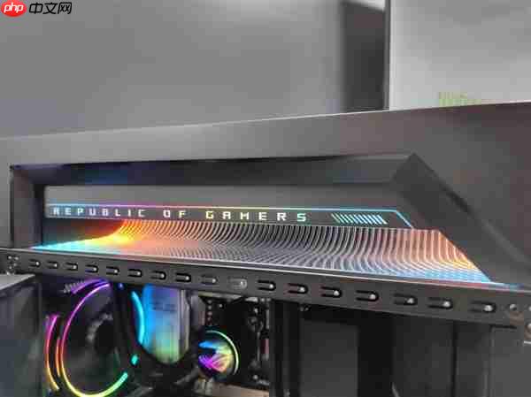 华硕梦幻电竞旗舰！ROG枪神10X台式机惊艳首秀：首创全息投影颜值无敌  第9张