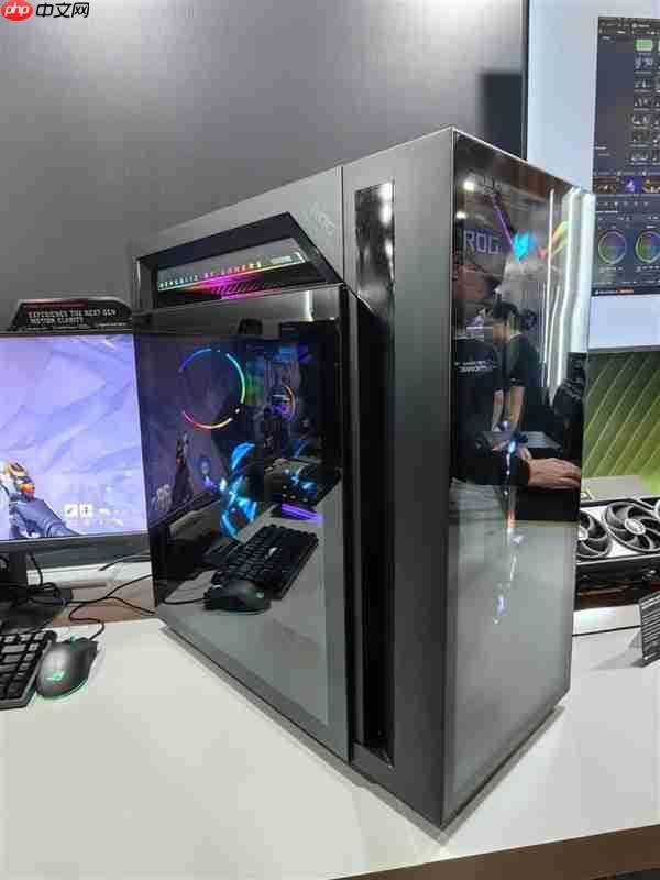 华硕梦幻电竞旗舰！ROG枪神10X台式机惊艳首秀：首创全息投影颜值无敌  第11张