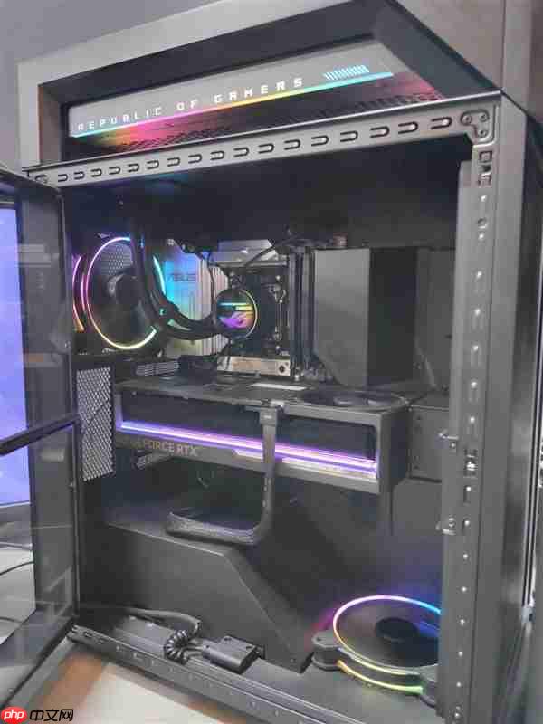 华硕梦幻电竞旗舰！ROG枪神10X台式机惊艳首秀：首创全息投影颜值无敌  第12张