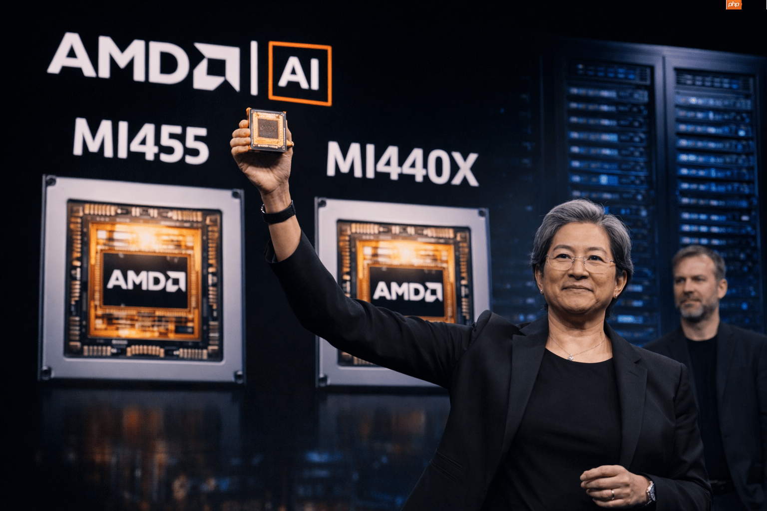 AMD于CES秀新一代高效能AI晶片 MI455、MI440X齐亮相  第1张