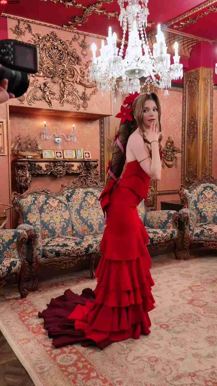 艾什莉体模cos《最终幻想》爱丽丝 顶级身材尽显优雅  第8张