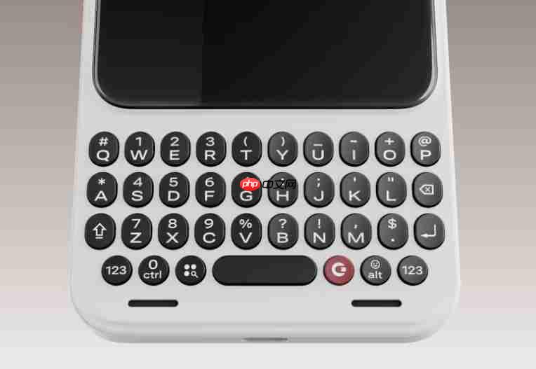 告别虚拟按键！Clicks Communicator实体键盘手机怀旧登场 燃烧你的黑莓魂  第2张