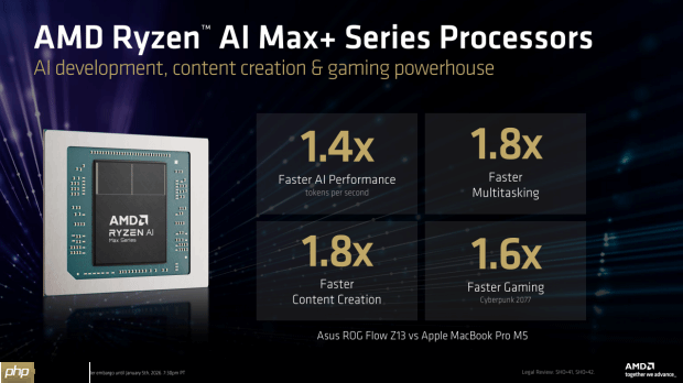 AI驱动计算变革 AMD携多款处理器新品亮相CES 2026  第10张