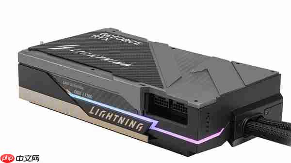 可达1000W的消费级显卡！微星RTX 5090 Lightning Z发布：全球限量1300张  第5张