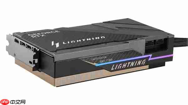 可达1000W的消费级显卡！微星RTX 5090 Lightning Z发布：全球限量1300张  第4张